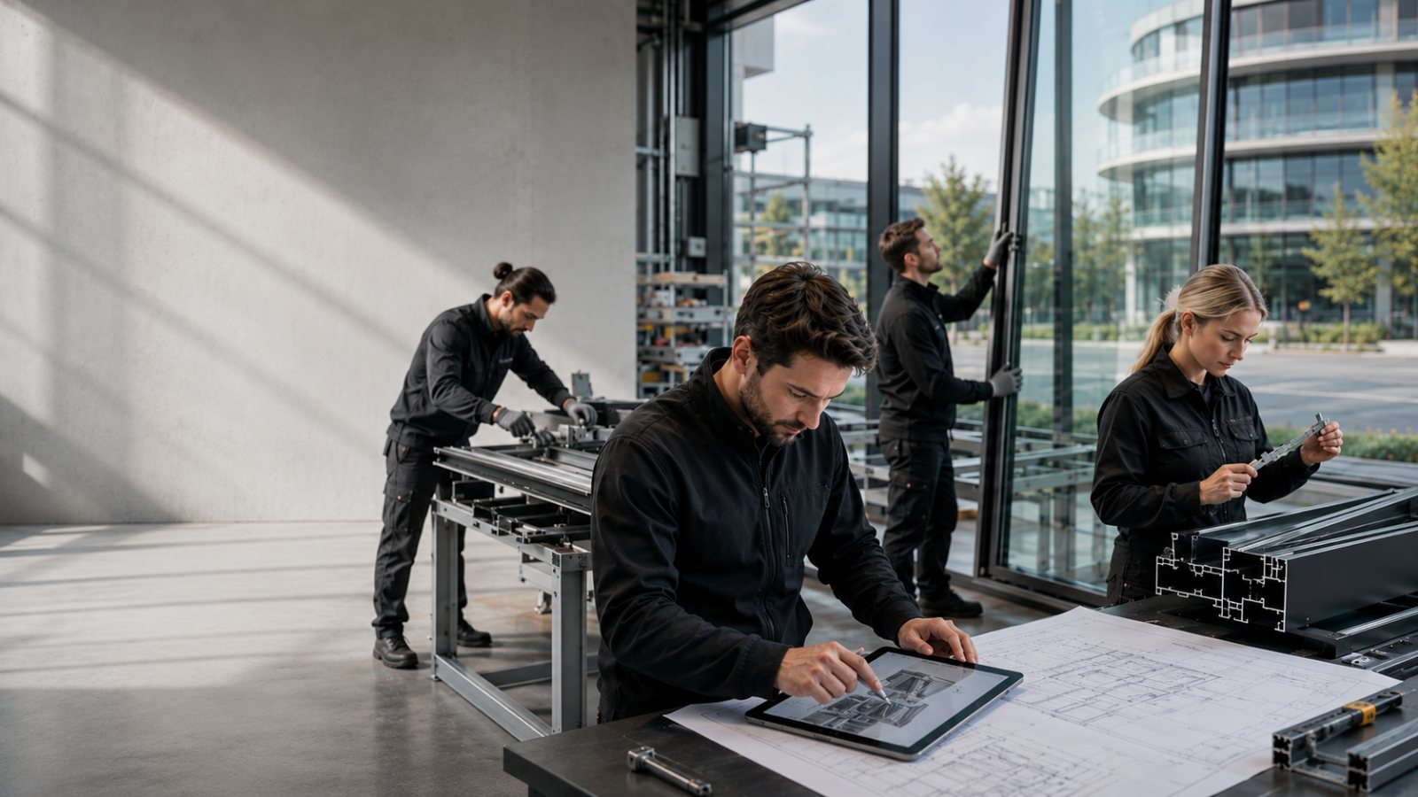 TERVENOR technical team — fabrication, installation and quality control